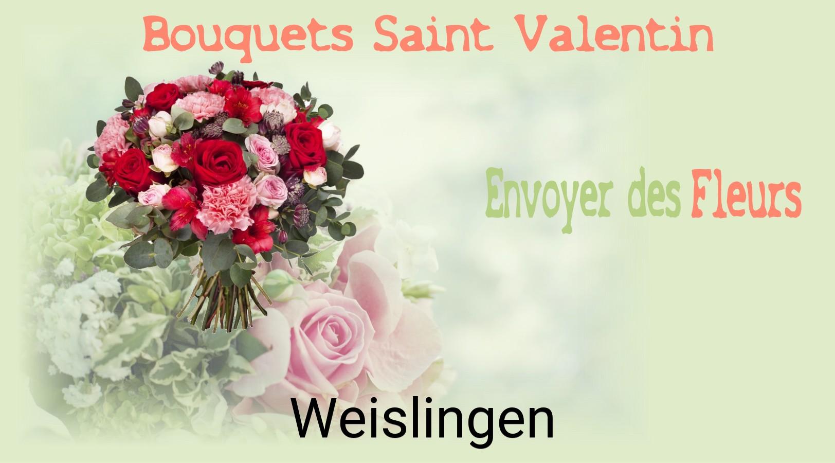 Roses de Saint-Valentin livrées à Weislingen